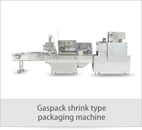 Gaspack shrink type packaging machine